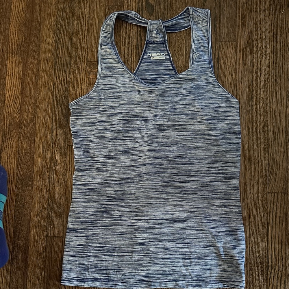 HEAD Women's Heathered Blue Tank Top